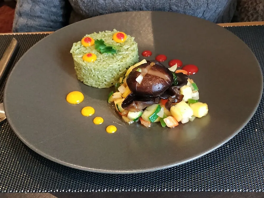 Assiette Végétarienne Sur Demande